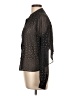 Forever 21 100% Polyester Polka Dots Black Long Sleeve Blouse Size L - photo 5