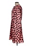 Equipment 100% Polyester Animal Print Pink Casual Dress Size 12 - photo 5