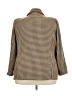 Shein Curve 100% Polyester Houndstooth Brown Blazer Size 20 Plus (4) - photo 2