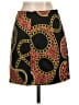 Monki 100% Polyester Graphic Black Casual Skirt Size 36 waist - photo 2