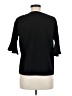 Sweet Salt 100% Polyester Black 3/4 Sleeve Top Size 6 - photo 2