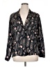 The Kooples 100% Polyester Paisley Black Long Sleeve Blouse Size XL (4) - photo 1