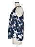 Mossimo 100% Polyester Blue Sleeveless Blouse Size M - photo 5