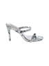 Steve Madden Print Silver Gray Sandals Size 6 - photo 1