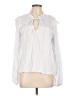 Cloth & Stone 100% Lyocell White Long Sleeve Blouse Size L - photo 1