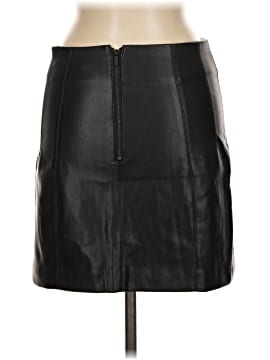 Zara Faux Leather Skirt (view 2)