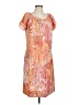 Talbots Paisley Orange Casual Dress Size M - photo 1