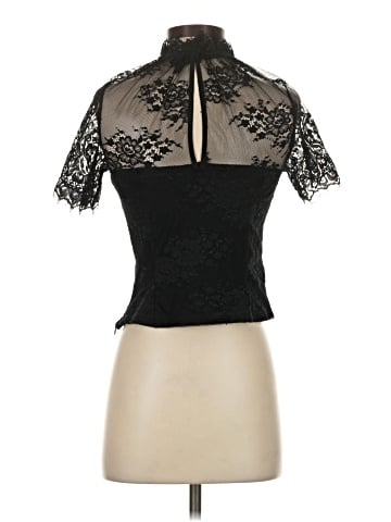 Lucy Paris Short Sleeve Turtleneck (view 2)