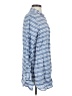Garnet Hill Stripes Blue Long Sleeve Blouse Size S - photo 4