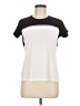 IZOD 100% Polyester Color Block White Short Sleeve T-Shirt Size M - photo 1