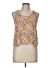 Soprano Yellow Sleeveless Blouse Size M - photo 1