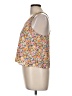 Soprano Yellow Sleeveless Blouse Size M - photo 5