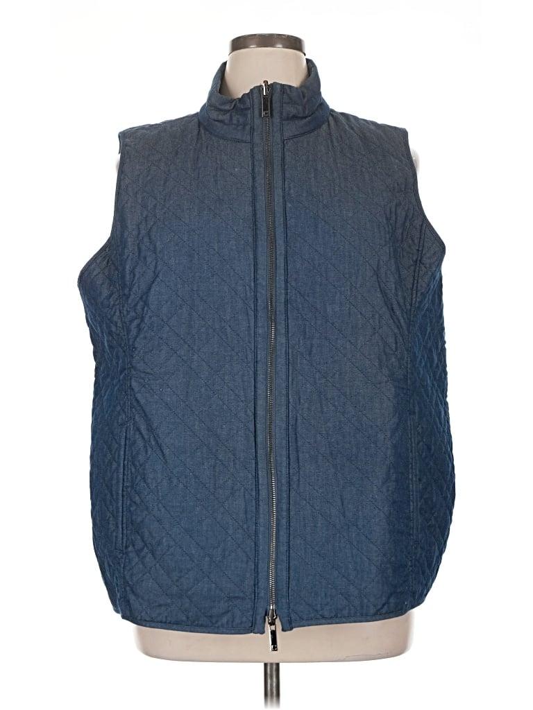 Pre-owned Unbranded Vest In Blue