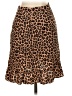 Mittoshop 100% Rayon Animal Print Brown Casual Skirt Size S - photo 2