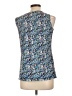 Unbranded Blue Sleeveless Blouse Size L - photo 2