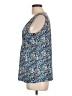Unbranded Blue Sleeveless Blouse Size L - photo 5