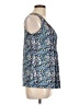 Unbranded Blue Sleeveless Blouse Size L - photo 4