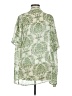 Shein 100% Polyester Green Kimono Size 6 - photo 2