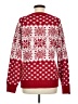 EXLURA 100% Acrylic Print Red Pullover Sweater Size M - photo 2