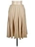 Ginger Solid Tan Casual Skirt Size L (tall) - photo 1