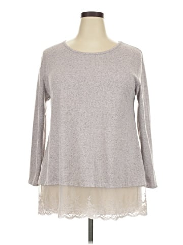 Michel Studio Long Sleeve Top (view 1)