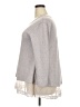 Michel Studio Gray Long Sleeve Top Size 1X - photo 5