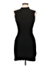 Aster Solid Black Cocktail Dress Size L - photo 1