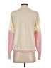 Ash 100% Cashmere Color Block Ivory Cashmere Pullover Sweater Size XS - photo 2