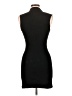 Aster Solid Black Cocktail Dress Size L - photo 2