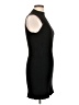 Aster Solid Black Cocktail Dress Size L - photo 4