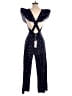 Rebecca Taylor Hearts Blue Jumpsuit Size 0 - photo 2