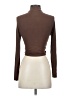 red by BKE Solid Brown Long Sleeve Top Size XS - photo 2