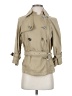 MICHAEL Michael Kors 100% Cotton Tan Trenchcoat Size S - photo 1