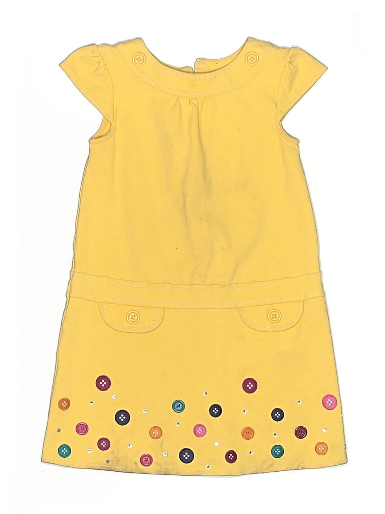 Pre-owned Gymboree Kids' Dress In Yellow