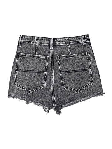 Listicle Denim Shorts (view 2)