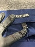 Express Solid Blue Casual Pants Size L - photo 7