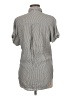 BCBGeneration 100% Rayon Gray Short Sleeve Blouse Size M - photo 2