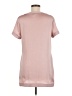 she said... 100% Polyester Pink Short Sleeve Top Size M - photo 2