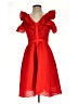 Maje Solid Red Cocktail Dress Size Med (2) - photo 1