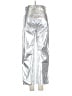 Express Metallic Silver Casual Pants Size 4 - photo 2