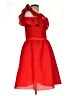 Maje Solid Red Cocktail Dress Size Med (2) - photo 4