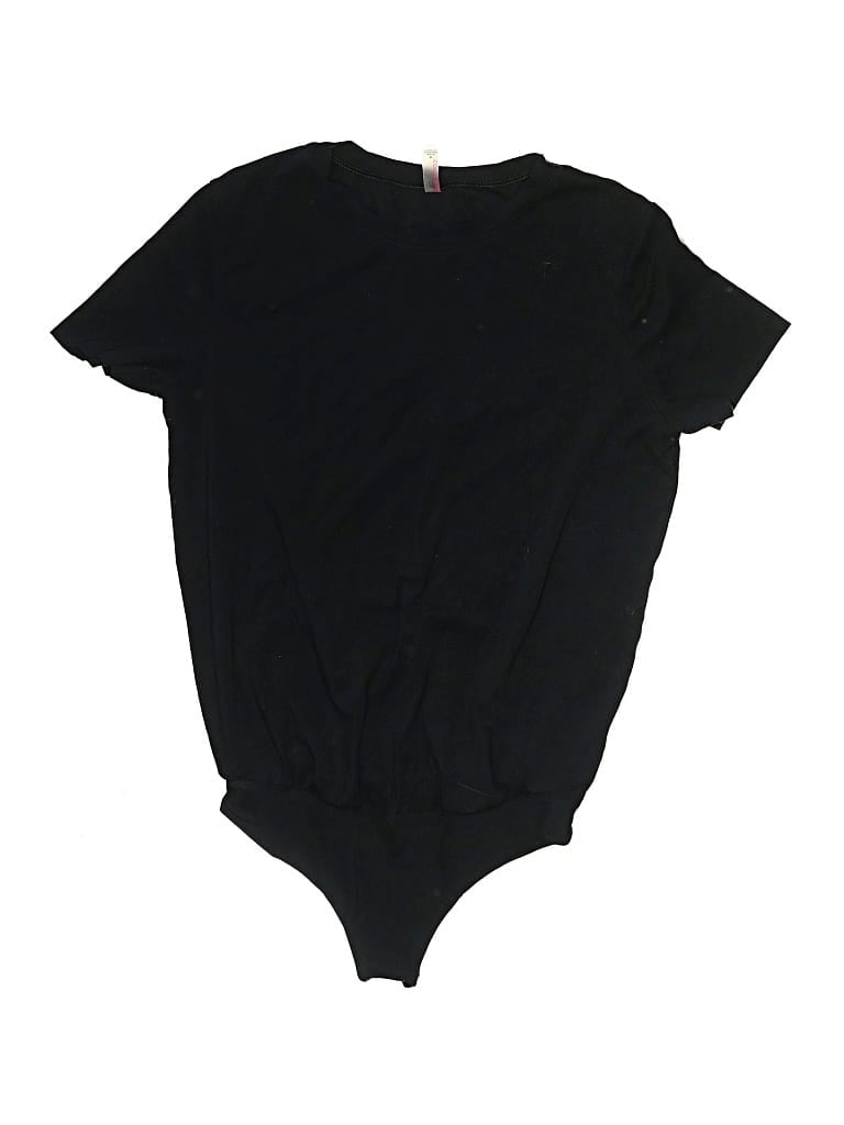 Pre-owned Commando Bodysuit In Black