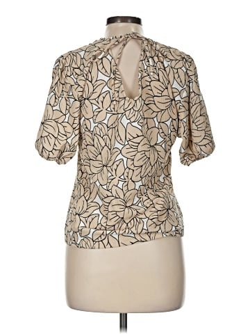 Ann Taylor LOFT Outlet Short Sleeve Blouse (view 2)