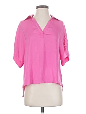 Naked Zebra Short Sleeve Blouse (view 1)
