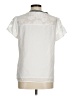 Adiva 100% Polyester Ivory Short Sleeve Top Size M - photo 2