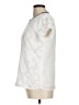 Adiva 100% Polyester Ivory Short Sleeve Top Size M - photo 5