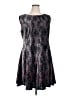 Gabby Skye Argyle Gray Cocktail Dress Size 14 - photo 1