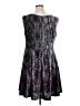 Gabby Skye Argyle Gray Cocktail Dress Size 14 - photo 2