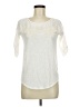 J.Crew Ivory Short Sleeve Top Size M - photo 1