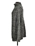 Topshop 100% Acrylic Tweed Gray Turtleneck Sweater Size 6 - photo 5